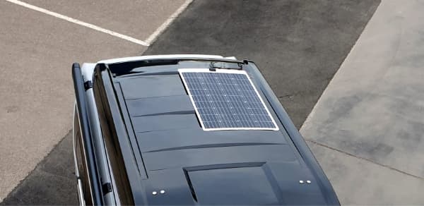 panneau solaire camping car fourgon van